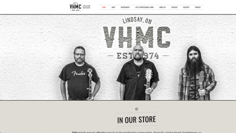 Van Halteren Music Centre website